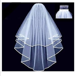 KOOTIPS Bridal Wedding Veil with Comb